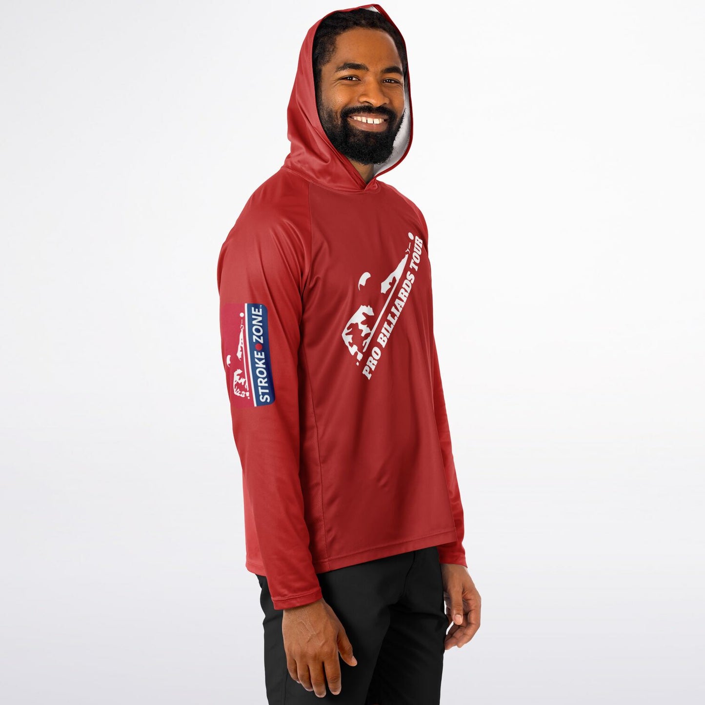 Pro Billiards Tour Long Sleeve Performance Hoodie