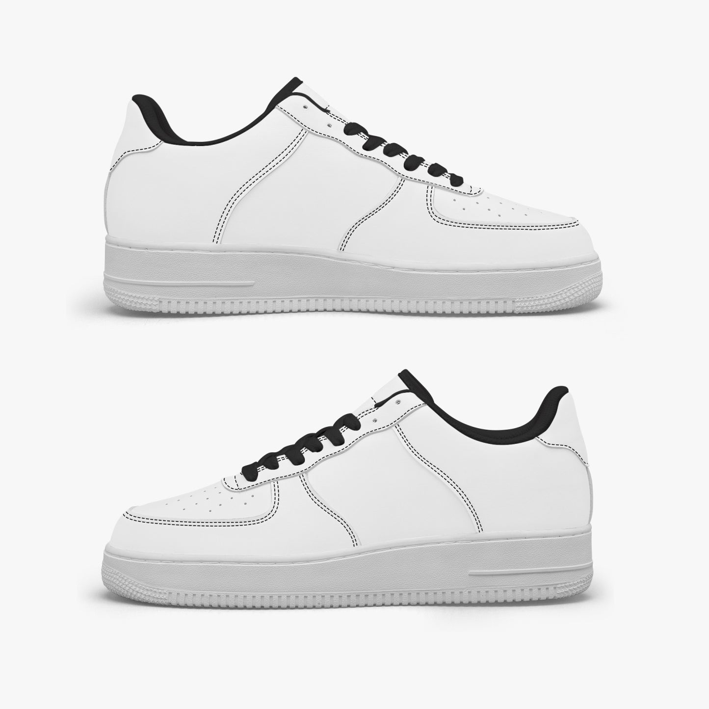 Low-Top Unisex Leather Sports Sneakers