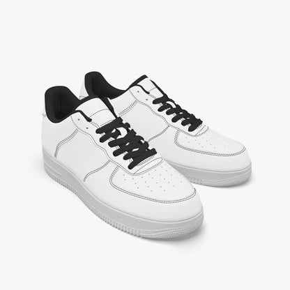 Low-Top Unisex Leather Sports Sneakers