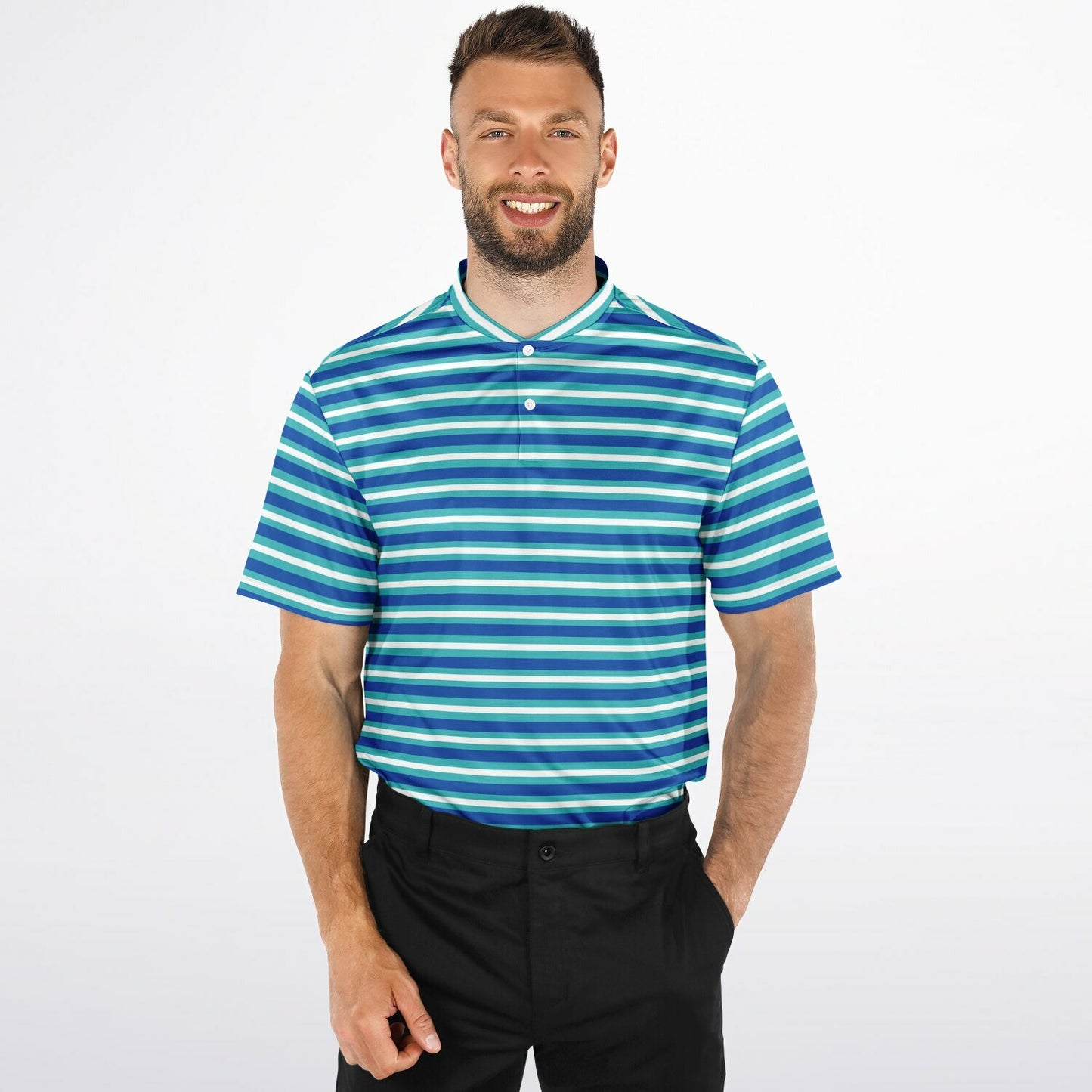 Premium Blend Blade Collar Polo Shirt