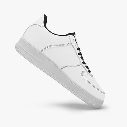 Low-Top Unisex Leather Sports Sneakers