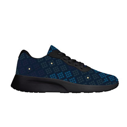 Air Mesh Running Shoes - Black