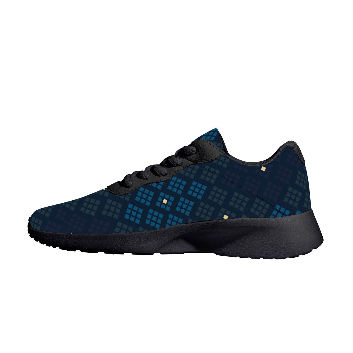 Air Mesh Running Shoes - Black