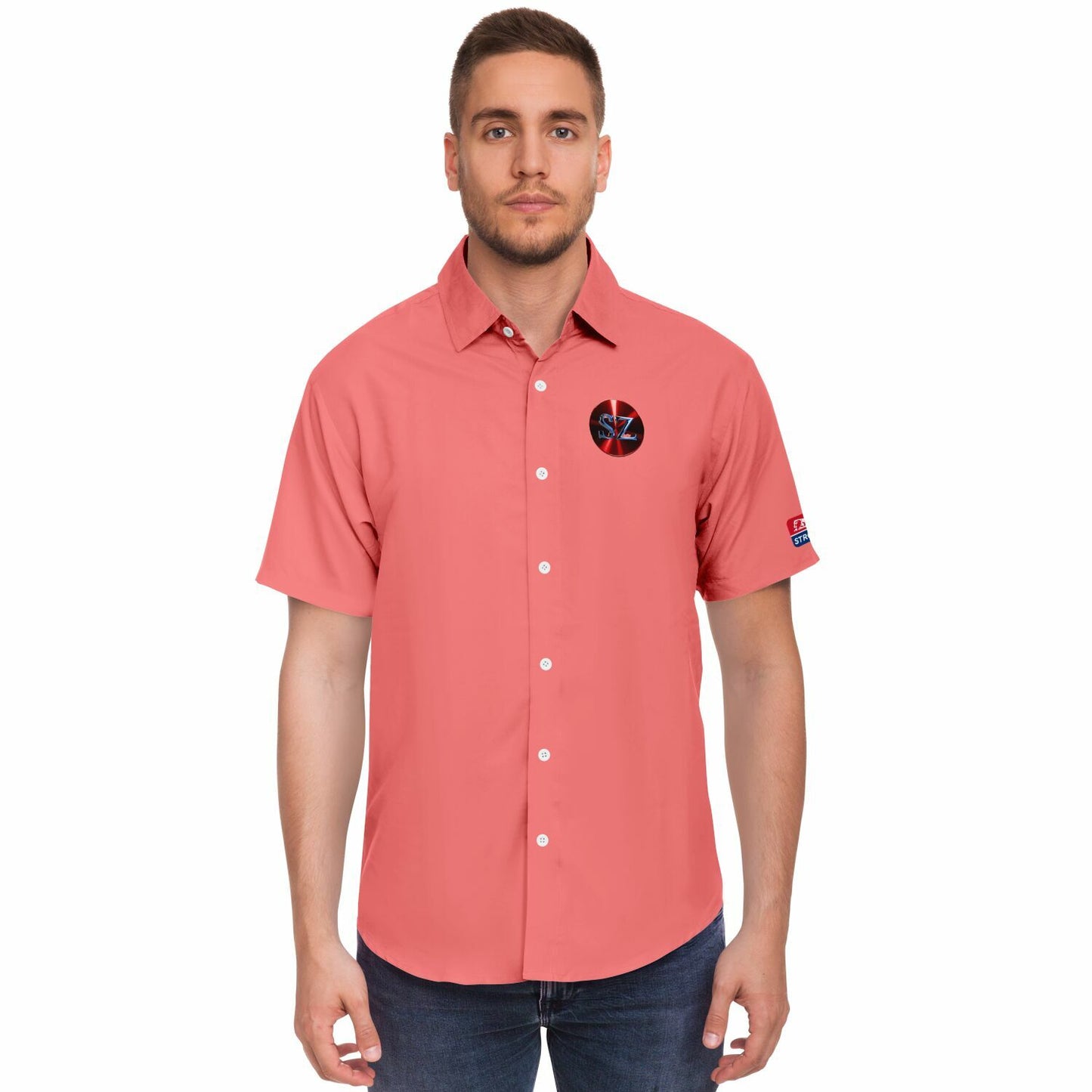 Pro Billiards Tour Short Sleeve Button Down Shirt