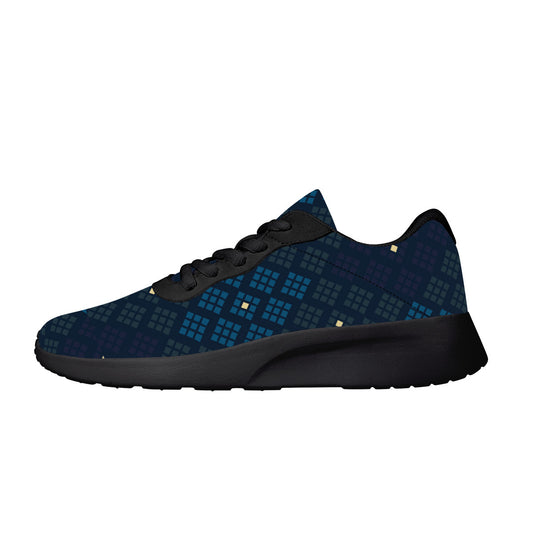 Air Mesh Running Shoes - Black