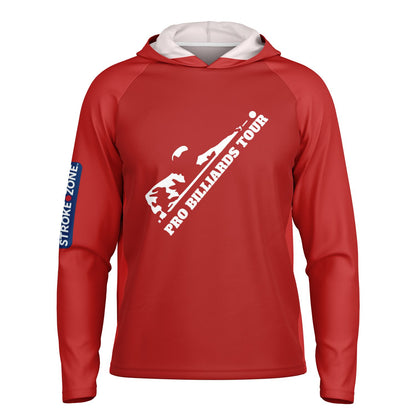 Pro Billiards Tour Long Sleeve Performance Hoodie